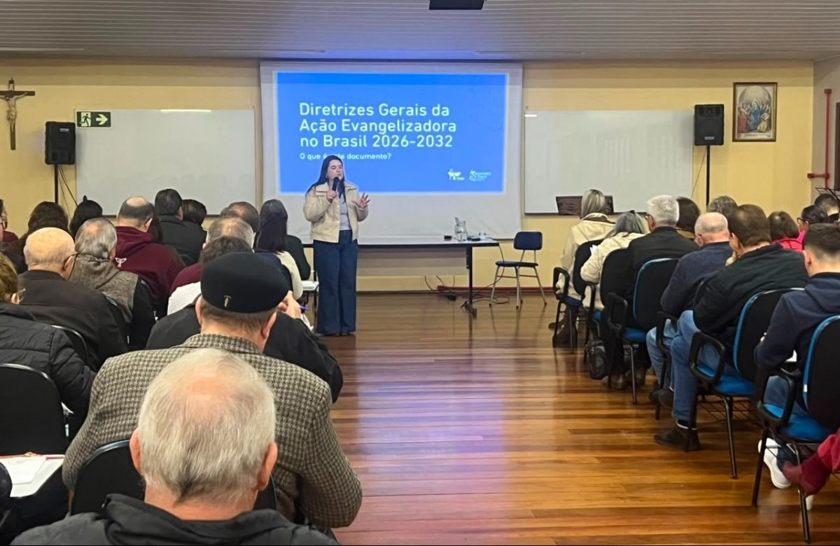 Foto de capa da notícia Segundo Conselho da Ação Evangelizadora de 2026 reúne sacerdotes e lideranças das sete regiões pastorais da Diocese de Caxias do Sul