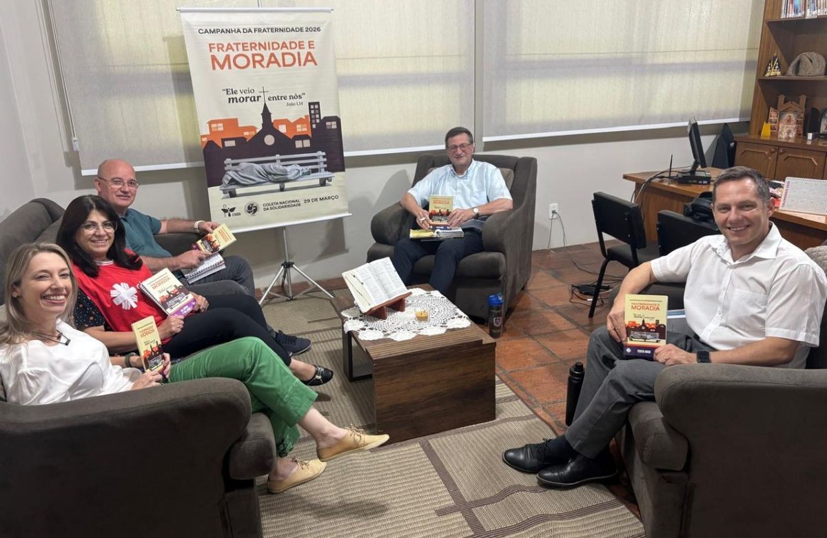 Foto de capa da notícia Equipe de articulação da Campanha da Fraternidade 2026 se reúne para planejar ações na Diocese de Caxias do Sul