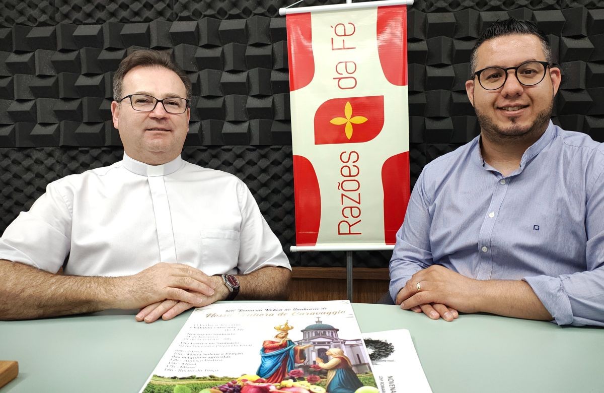 Foto de capa da notícia Iniciando às 21h, excepcionalmente, programa Razões da Fé convida para a 126ª Romaria Votiva de Caravaggio