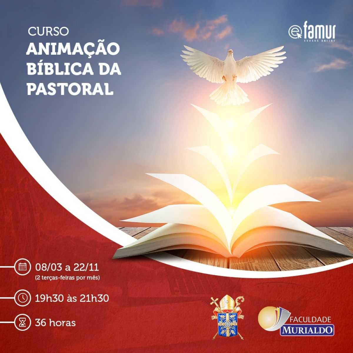 Foto de capa da notícia Diocese de Caxias do Sul e Faculdade Murialdo promovem curso sobre a Animação Bíblica da Pastoral, na modalidade online