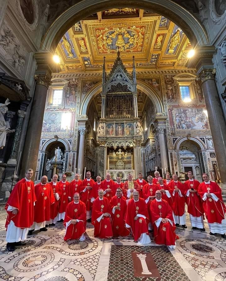 Visita Ad Limina: episcopado gaúcho celebra na Basílica de São João do Latrão