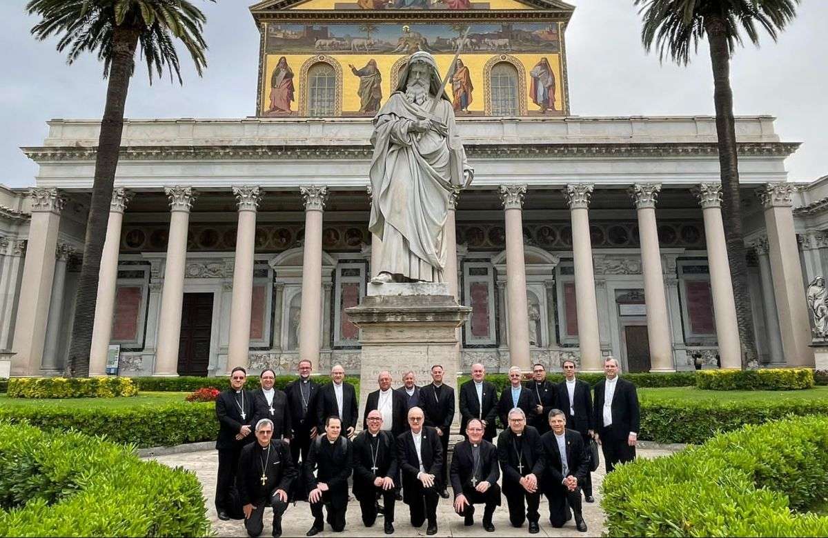 Foto de capa da notícia Concluída a visita Ad Limina, com a Missa na Basílica de São Paulo Fora dos Muros, em Roma