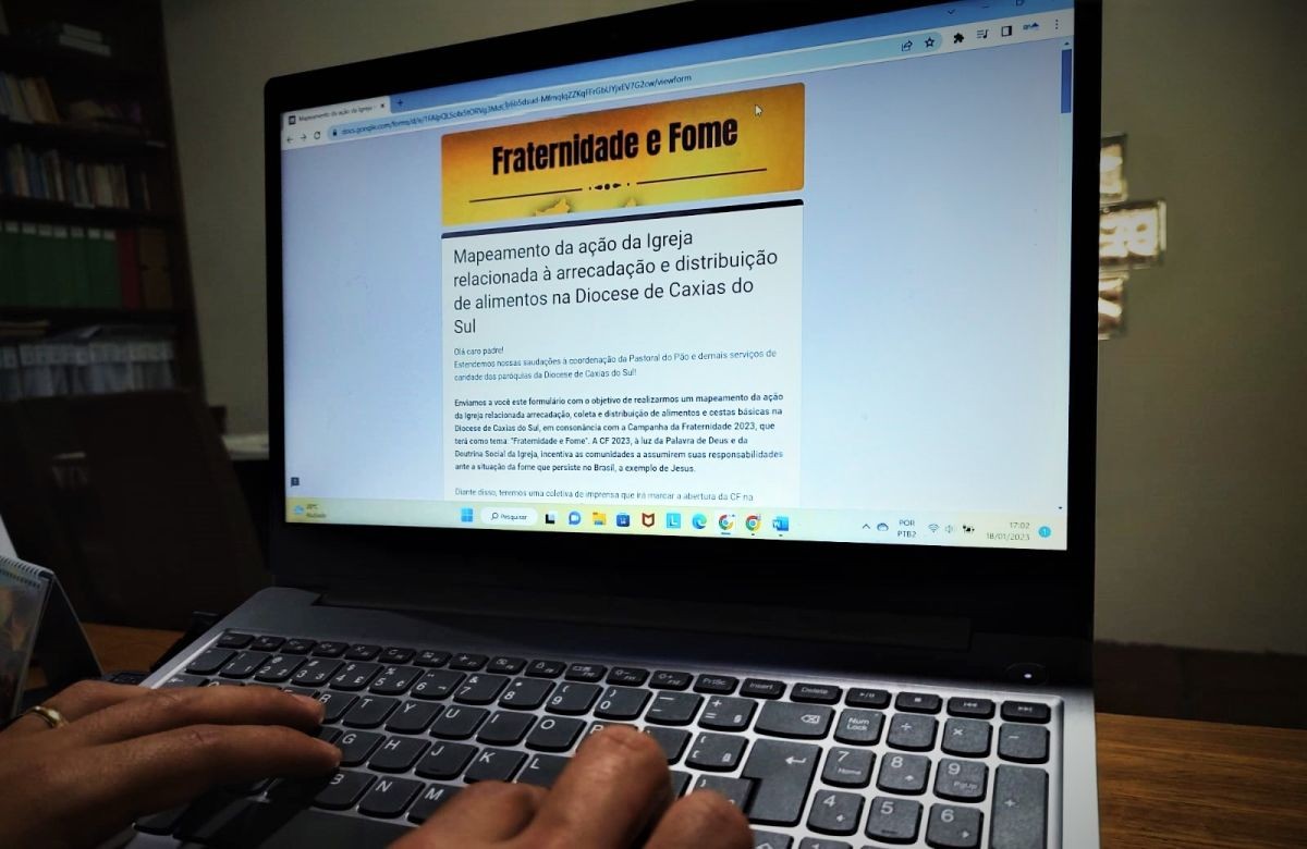 Foto de capa da notícia Preenchimento dos dados sobre os serviços de superação da fome na Diocese de Caxias deve ser feito até o dia 05 de fevereiro