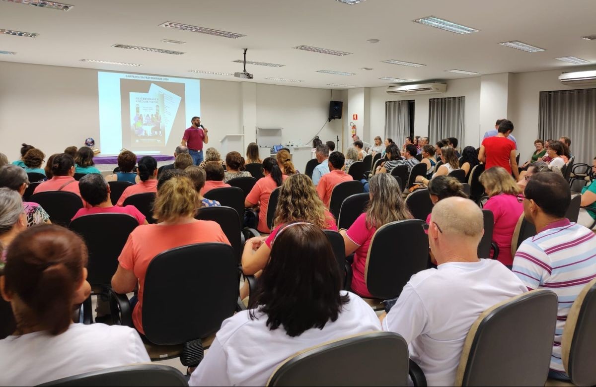 Foto de capa da notícia Comissão de Iniciação à Vida Cristã da Diocese de Caxias do Sul reúne catequistas da Região Pastoral de Garibaldi